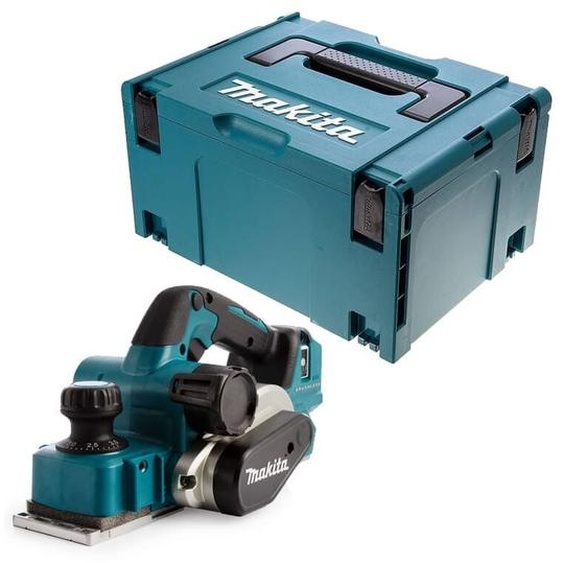 Rabot 18V Li-Ion 82 mm Makita Sans batterie, ni chargeur - MakPac - DKP181ZJ