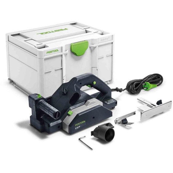 Rabot 850W HL 850 EB-Plus + coffret Systainer SYS3 - FESTOOL - 576253