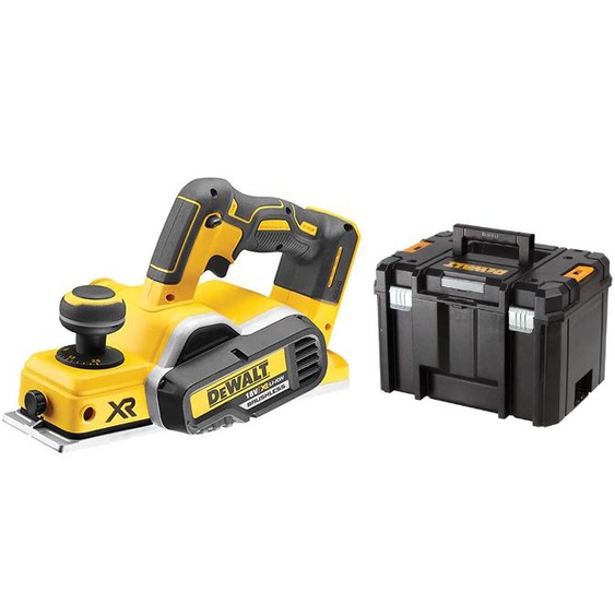 Rabot XR 18V (sans batterie ni chargeur) + coffret T-STAK - DEWALT - DCP580NT-XJ