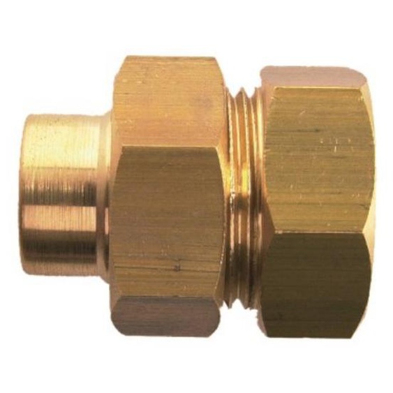 Raccord 3 pièces union joint cônique femelle 33x42 - 40 - GARIS - D15518B