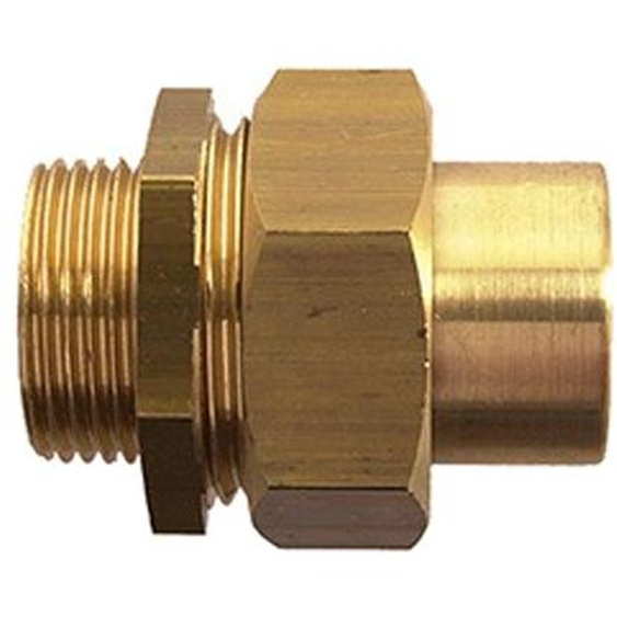 Raccord 3 pièces union joint cônique mâle 26X34 - 32 GARIS D15012B
