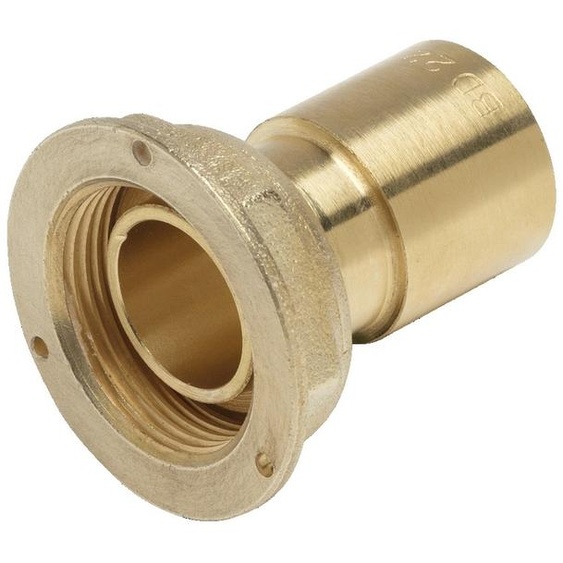 Raccord à joint plat compteur à braser 10/32 CU28 BANIDES 230942