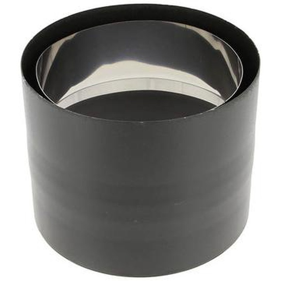 Raccord anti-bistre émail noir mat Ø150