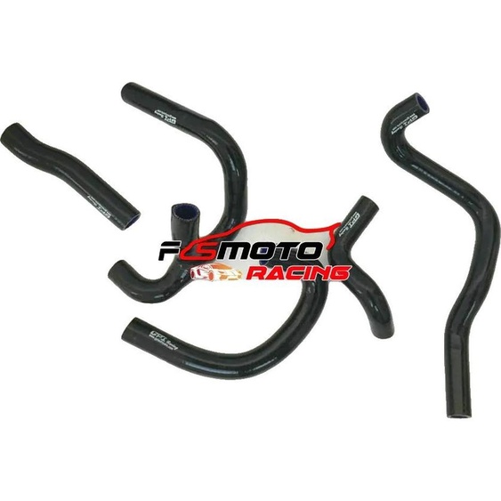 Raccord de radiateur, matériau en silicone, refroidissement amélioré, noir