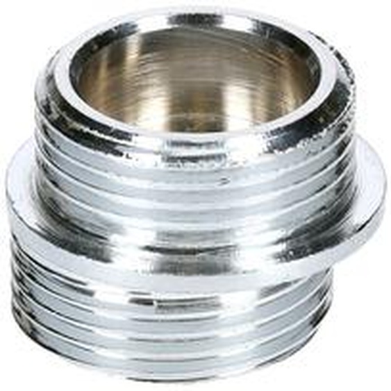 Raccord excentré 5 mm double mâle MM3/4 chromé GARIS D44004C