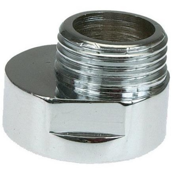 Raccord excentré 5mm M20x27 F20x27 chromé - GARIS- D44504C