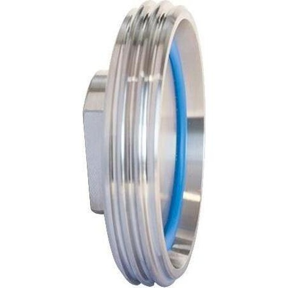 Raccord laitier Bouchon dextrémité VA (1.4301) 32 Nenn-Gr.58x1/6 Zoll TEGUMA
