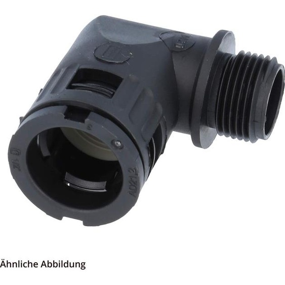 Raccord rapide FLEXA RQW-P à 90 degrés, filetage PG11x1,41 pour tuyau de diamètre extérieur 15,8 mm, haute étanchéité avec