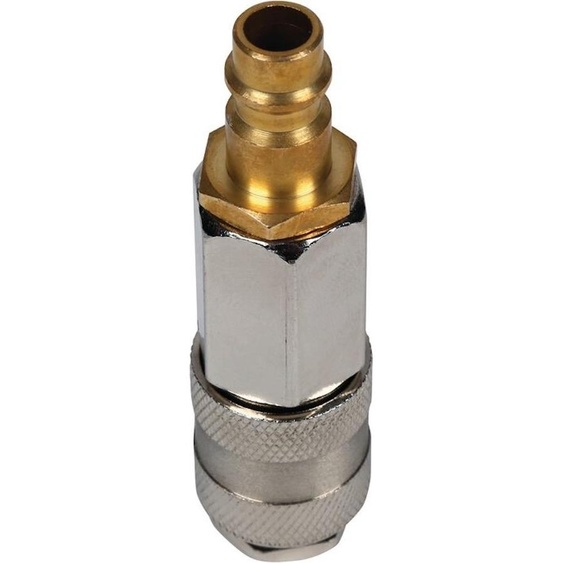 Raccord rapide pour compresseur – Euro/Orion - embout mâle cannelé laiton 1/4”