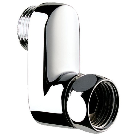 Raccord sanitaire excentré chromé MF 1/2 L 19mm (la paire) - DELABIE - 853327.2P