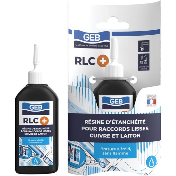 Raccordement sans soudure RLC+ flacon 30 ml GEB 814655