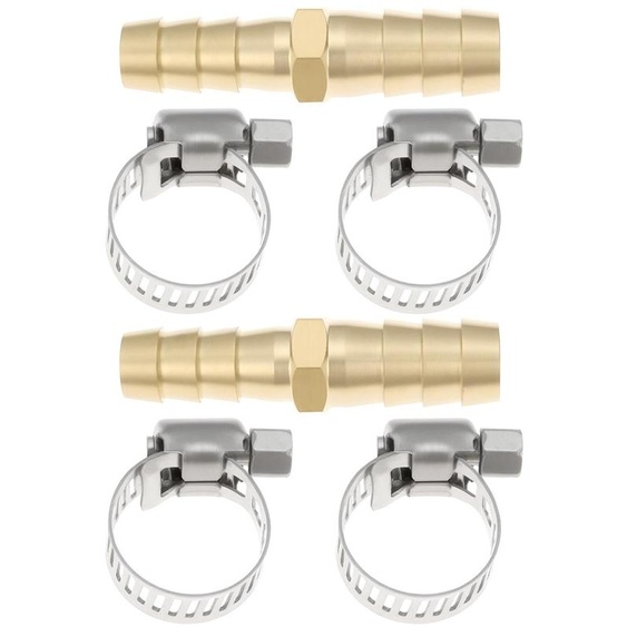 Raccords réductions pour tuyaux flexibles, passage de 3/8 à 5/16, lot de 2