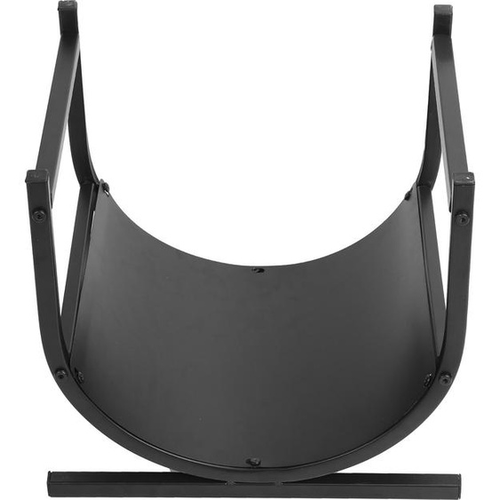 Rack de stockage de bois de chauffage en fer forgé pour lintérieur et lextérieur