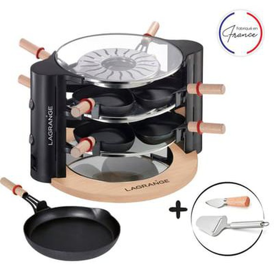 Raclette evolution + accessoires à fromage