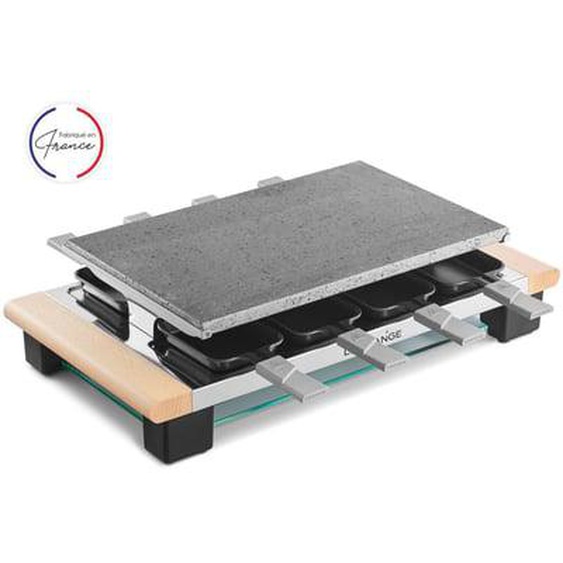 Raclette pierre elégance bois clair à poser
