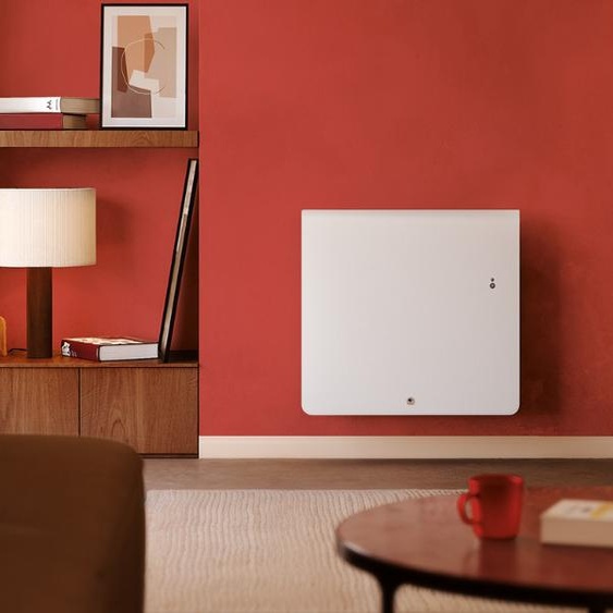 Radiateur à chaleur douce EQUATEUR 5 horizontal blanc mat 1000 W THERMOR 428388