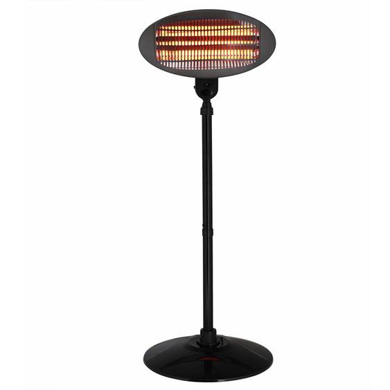 Monzana - Radiateur à quartz électrique max. 2000 w chauffage de terrasse IPX4 3 niveaux de puissance chauffage dappoint
