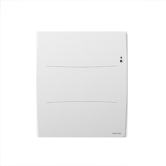 Radiateur chaleur 750W AGILIA horizontal pilotage intelligent connecté blanc carat - ATLANTIC - 503121