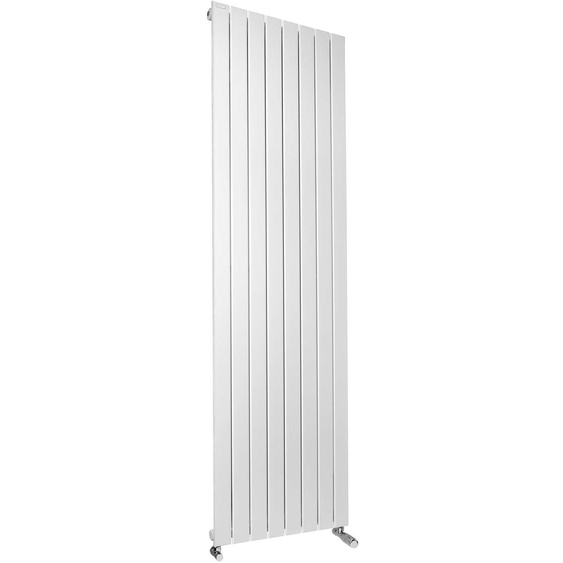 Radiateur chauffage central vertical plat FASSANE PREMS 1550W blanc - ACOVA - SHX-200-074