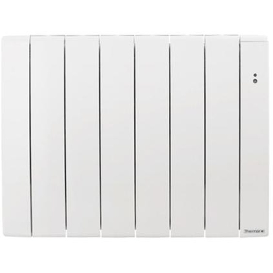 Radiateur électrique chaleur douce BILBAO 3 horizontal blanc 1500 W THERMOR 493851