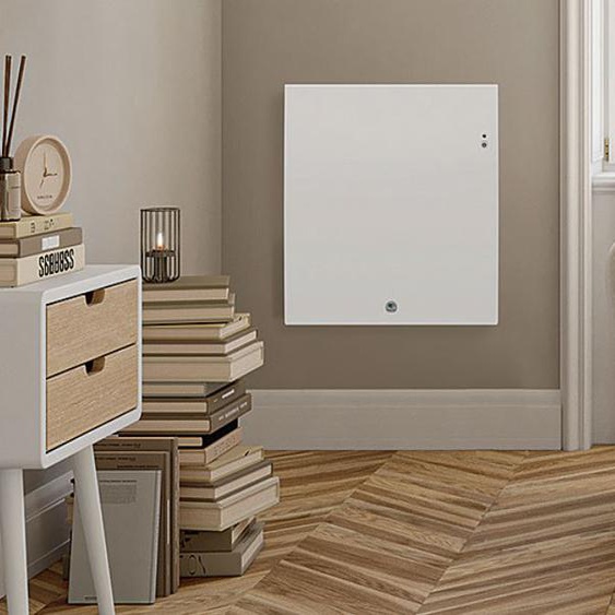 Radiateur électrique INGENIO 4 1250W horizontal intelligent blanc mat - THERMOR - 479324