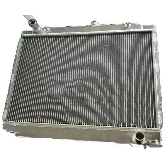 Radiateur en aluminium, dimensions du noyau : 49,8 cm x 69,9 cm x 4 cm, compatible avec le SUV Pajero Shogun MK2 et MK3