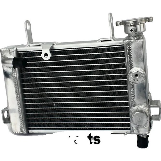 Radiateur en aluminium pour Honda CBR125 CBR125R, capacité de refroidissement améliorée, conception robuste, construction soudée TIG