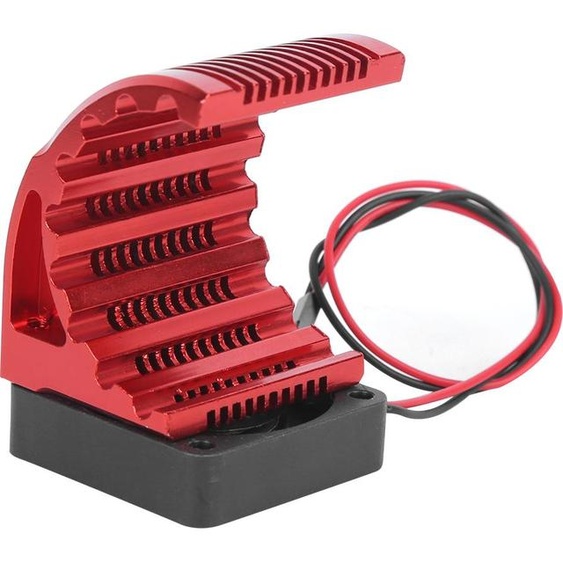 Radiateur RC -Upgrade -accessoire pour moteur 4274 7282 1515 42 mm (rouge)