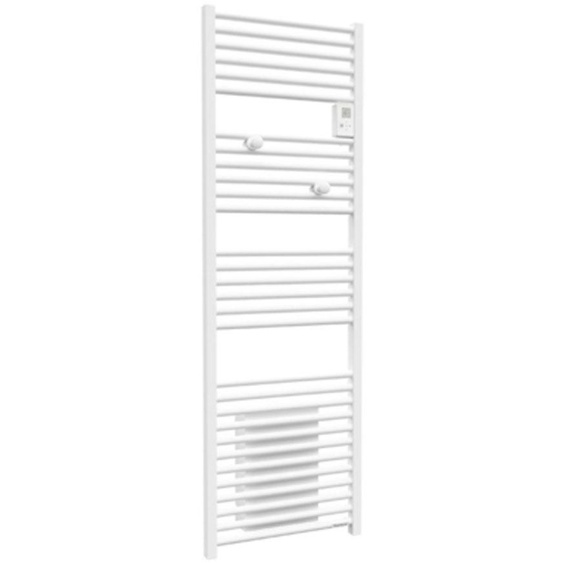 Radiateur sèche-serviettes électrique RIVA 4 sans soufflerie 1000W blanc - THERMOR - 471258