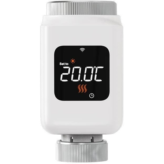 Radiateur thermostatique, contrôle via application, activation vocale, 1 pièce, compatible WiFi