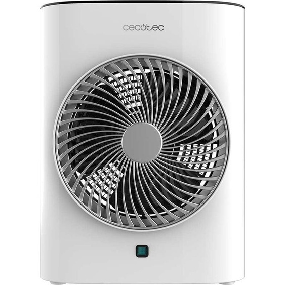 Radiateur ventilé 2000 W, 3 modes, télécommande, éclairage LED, blanc