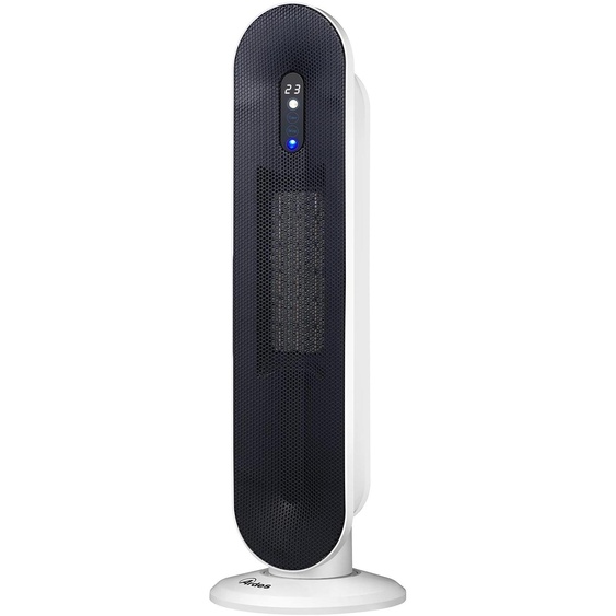 Radiateur ventilé céramique, 2000 W, oscillant, avec télécommande