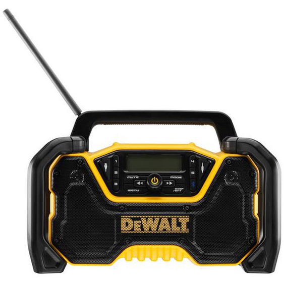 Radio de chantier 12/18V XR double alimentation avec fonction Bluetooth (sans batterie ni chargeur) - DEWALT - DCR029-QW