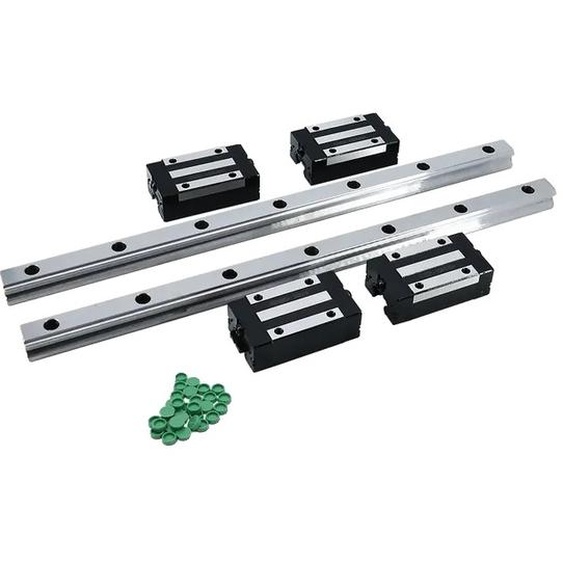 Rail linéaire, classe P, 200-2500mm Rail linéaire, 300mm, 2 rails 4 HGH20CA