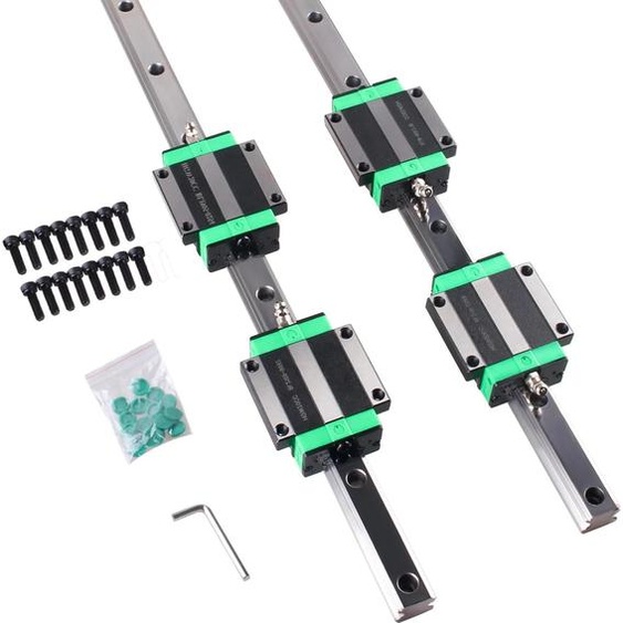 Rail linéaire, ingénierie de précision, construction durable, 1000mm, 2rail 4HGW20CC