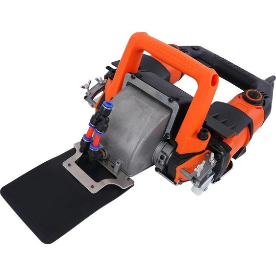 Rainureuse à mur Rainureuse - 5200 W - 220 V prise EU - 11000 tr/min - profondeur de coupe 45 mm, largeur 72 mm - lame 140 mm - rouge