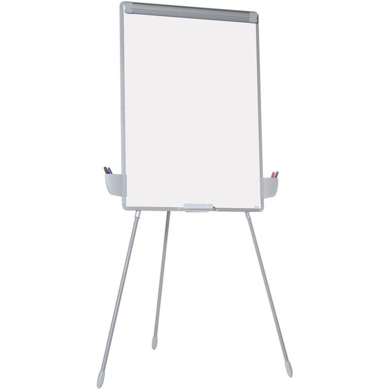 RAJA Chevalet de conférence sur trépied 72 X 100 cm hauteur réglable surface laquée magnétique effaçable à sec
