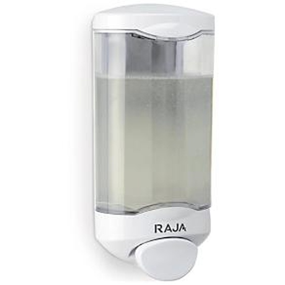 RAJA Distributeur manuel Crystal de gel hydroalcoolique et savon - 1l
