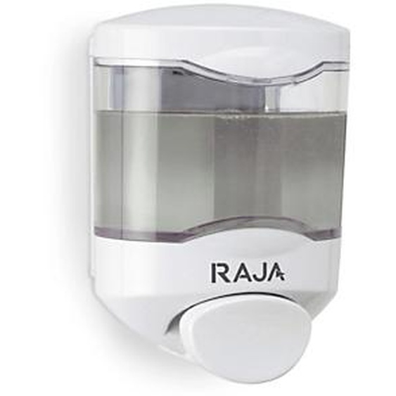 RAJA Distributeur manuel Crystal de gel hydroalcoolique et savon - 450ml