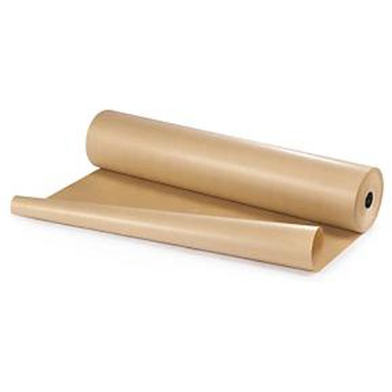 RAJA Papier kraft naturel 70 g/m² en rouleau 1 m x 300 m - Marron