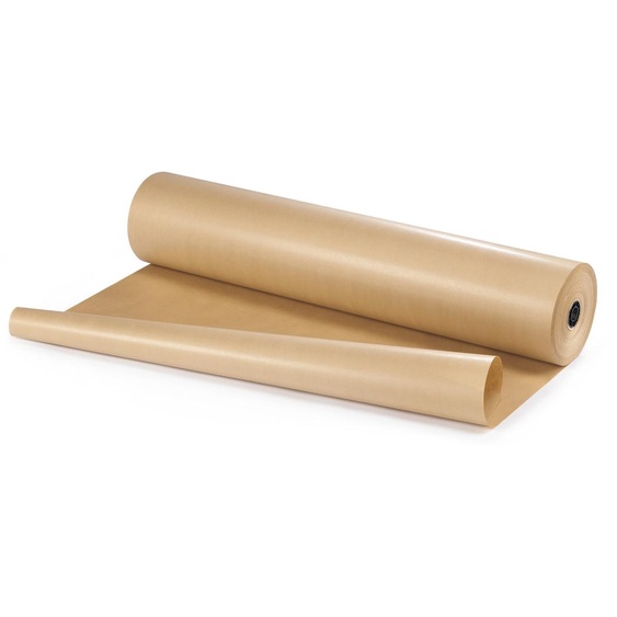 RAJA Papier kraft naturel 70 g/m² en rouleau 1 m x 300 m - Marron