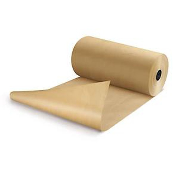 RAJA Papier kraft naturel 90g en rouleau 1,20 x 250 m.