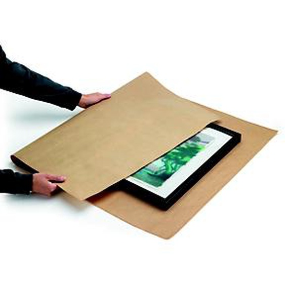 RAJA Papier kraft naturel Super 70 g/m² - Ramette de 250 feuilles 80 x 120 cm - Marron