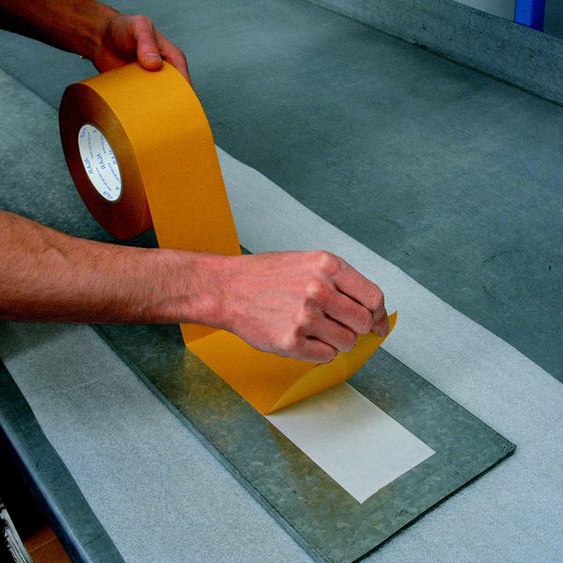 RAJA Ruban adhésif double face PVC - 50 mm x 50 m - Blanc - Lot de 3