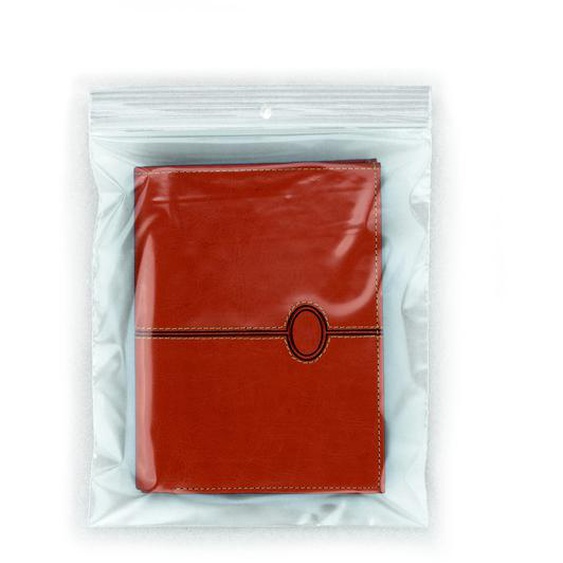 RAJA Sachet plastique à fermeture Zip - 15 x 18 cm - Epaisseur 50 microns - Transparent - Carton de 1000