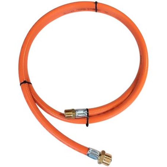 Rallonge pour tuyau de gaz propane-butane Zatechs 5 m 20 bars Ø 9,0 mm 21,8 mm filetage extérieur x 1/4 filetage extérieur filetage à gauche Remplissage de bouteilles de gaz pour camping-cars
