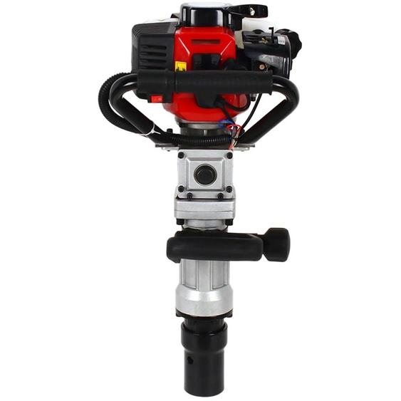 Rammbock, alimenté par essence, puissance de 0,9 kW, couleur rouge et noir