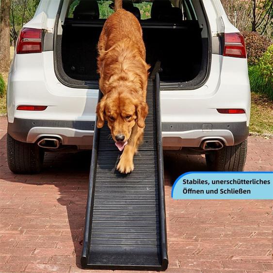 Mucola - Rampe daccès pour chien pliable max 90KG télescope télescopique aide à lembarquement escalier pour chien escalier pour chien escalier