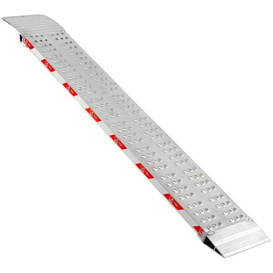 Rampe de chargement antidérapante en aluminium - 250 cm.