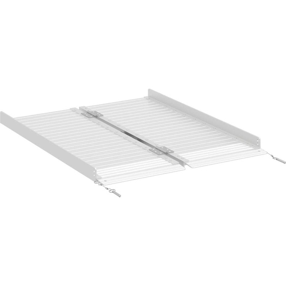 Rampe pour fauteuil roulant 270 kg Argenté 270 kg Aluminium